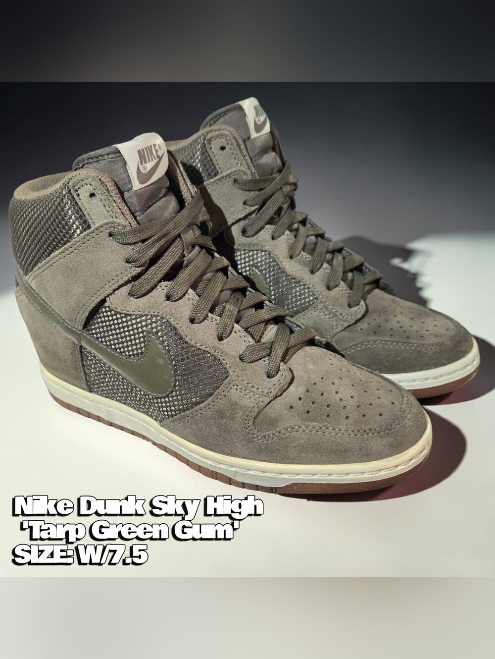 Nike Wedge Dunk Sky High Sneakers